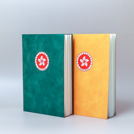 A5 Notebook with HKSAR regional emblem