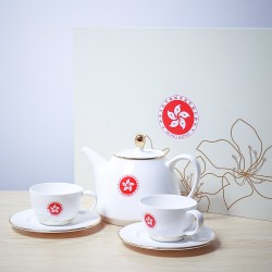 特區區徽骨瓷茶具套裝 特區區徽骨瓷茶具套裝