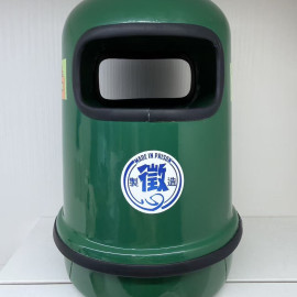 街道垃圾桶卷裝紙巾盒 (綠色)