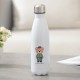 cartoon PTU stainless steel water bottle