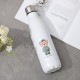 cartoon PTU stainless steel water bottle