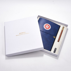 A5區徽活頁本套裝 - 藍色