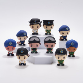 懲教署Q版手辦-常規制服一對