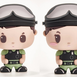 懲教署Q版手辦-區域應變一對