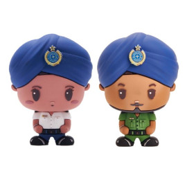 懲教署Q版手辦-工作服B款一對