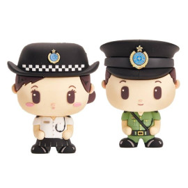 懲教署Q版手辦-常規制服一對