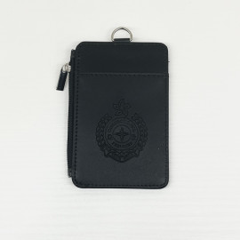 懲教署印章真皮拉鍊卡套