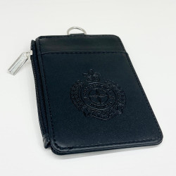 懲教署印章真皮拉鍊卡套