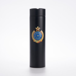 懲教署不銹鋼保溫瓶(黑色)