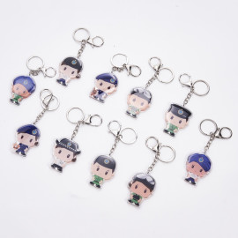 全套懲教署Q版 匙扣