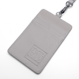 印章款真皮卡套配掛繩