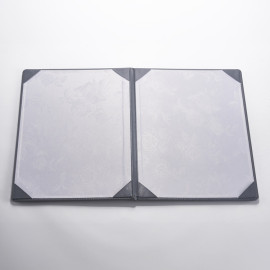 香港特區區徽 簽約文件夾