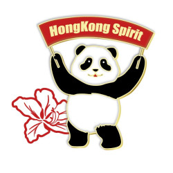 可爱熊貓-HK Spirit冰箱貼 可爱熊貓-HK Spirit冰箱貼