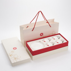 特區區徽4人茶具禮盒套裝 特區區徽4人茶具禮盒套裝