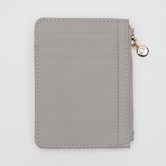 Floral Style Genuine Zipper Wallet