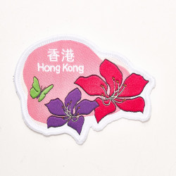 魔術貼 -  紫荊花 魔術貼 -  紫荊花